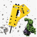 Backhoe Loader Hydraulic Breaker for Building Reinforce Concrete and Road